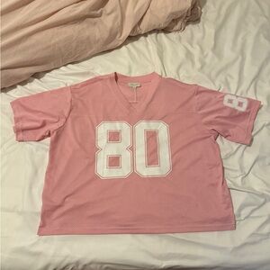 Pink Kids Sports Jersey Top